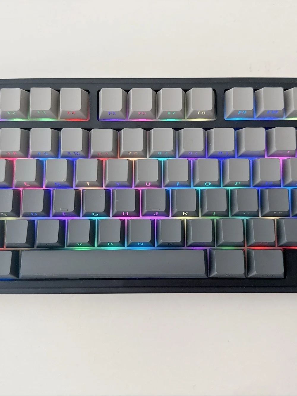 Aula F75 pro line White Wireless Keyboard – Creamy Sound, RGB Backlight